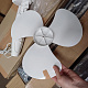 Aga Stojni ventilator 40 cm Bijeli 6DAZ439 - II. KLASA