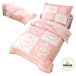 KidKraft Posteljina mikrovlakana CLASSIC PRINCESS 100x150, 60x75 cm