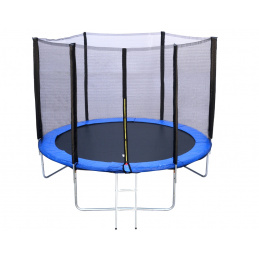 Vrtna trampolina s zaštitnom mrežom i ljestvama 8FT 252 cm R-Sport
