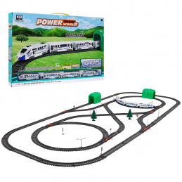 Veliki vlak za djecu 4+ Vlak s vagonima + staza 9+ metara 70 el.