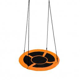 Aga Viseća ljuljačka krug 90 cm Narančasta