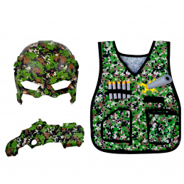 Aga4Kids Pištolj za pjenaste metke MR1433 s priborom