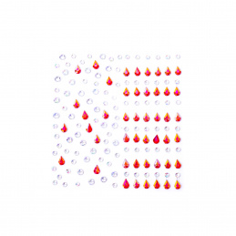 Aga4Kids Samoljepljivi kamenčići DS8111-AI