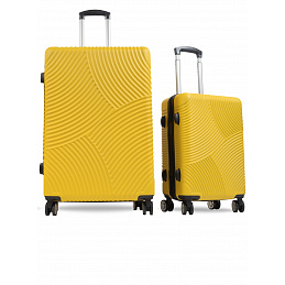 Aga Travel set putnih kofera Žuta, vel. L + S, 6CZ016 - II. KLASA