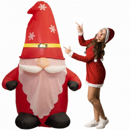 Nafukajući patuljak s LED osvjetljenjem - 190 cm