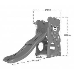 Slide Swing Basketball 3v1 Medvjedić Bijeli