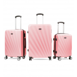 Aga Travel Set putnih kofera MR4653 Roza