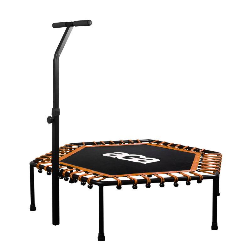 Aga FITNESS Trampolin 130 cm Narančasta + ručka