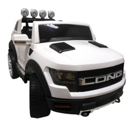 R-Sport Električni autić Cabrio LONG Bijeli