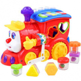 Interaktivna lokomotiva s obojenim blokovima ZA0104