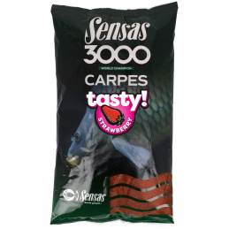 Sensas Mješavina za hranjenje 3000 Carp Tasty Strawberry 1kg
