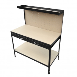 Aga Radni stol s perforiranim zidom 112x60x150cm