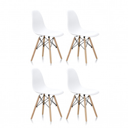 Aga 4x Blagovaonske stolice Bijela