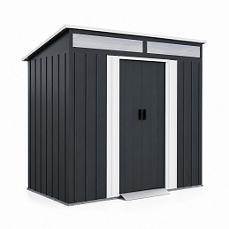 Aga vrtna kućica 238x132x180 cm tamno siva