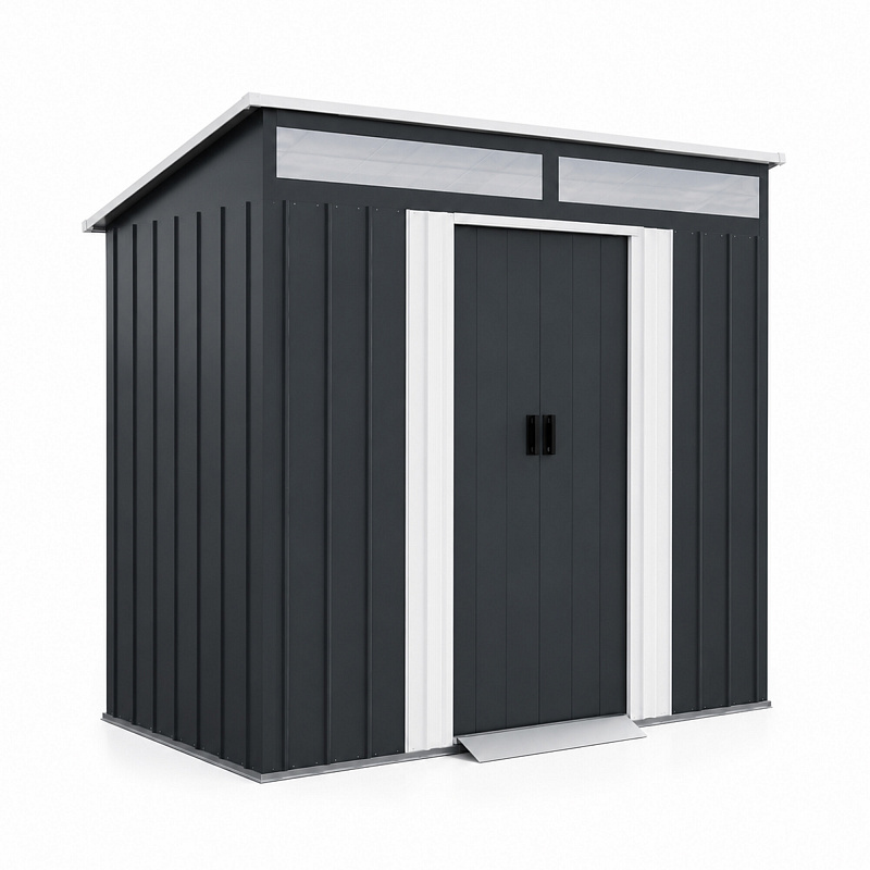 Aga vrtna kućica 238x132x180 cm tamno siva