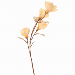 Umjetna biljka Grana Magnolije 82 cm visina krem KAO ŽIVA