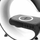 Aga RGB LED Lampa 5u1 s bežičnim punjačem Crna