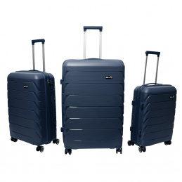 Aga Travel Set putnih kofera MR4675 Tamno plava