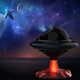 Aga Zvjezdani projektor UFO s daljinskim upravljačem