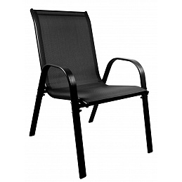 Aga vrtna stolica Crna 6DAZ442 - II. KLASA