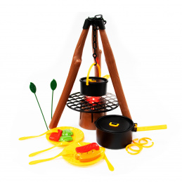 Aga4Kids Dječji tronožac s kotlićem MR1366