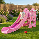 Aga4Kids Tobogan s rukohvatom 170 cm Roza