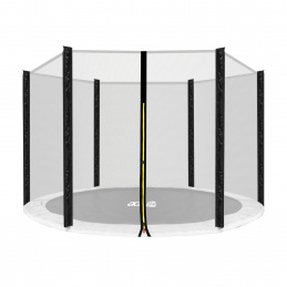 Aga Zaštitna mreža 305 cm za 6 stupova Crna mreža / Crna