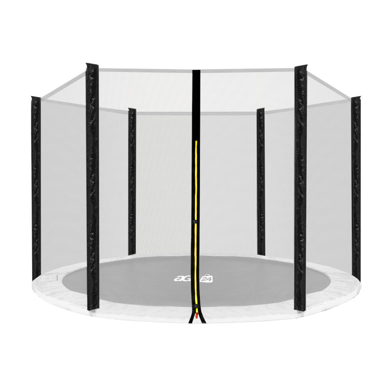 Aga Zaštitna mreža 305 cm za 6 stupova Crna mreža / Crna