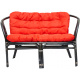 Aga Ratanova garnitura BAHAMA Black Red