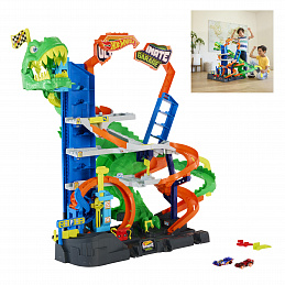 Hot Wheels City Ultimate T-Rex Garaža 2026 JHL98