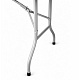 Aga Vrtni sklopivi stol 240x74x74 cm Crni