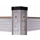 Aga 2x Metalna polica 174x75x30 cm 5 polica