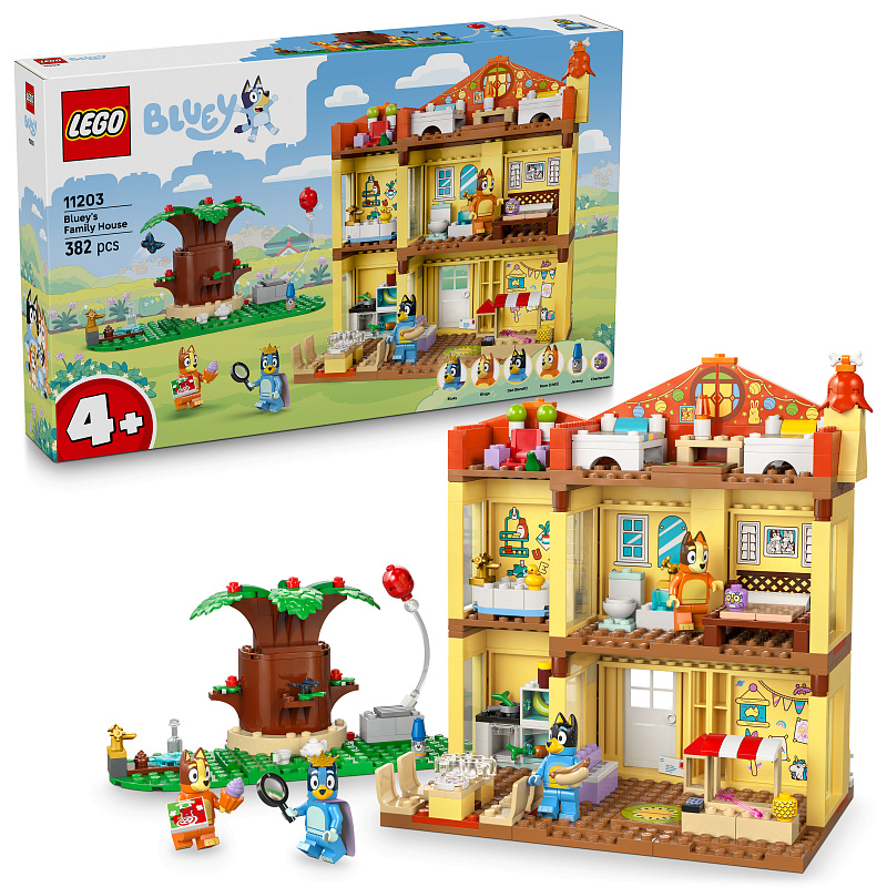 LEGO® Bluey 11203 Obiteljska kuća Bluey
