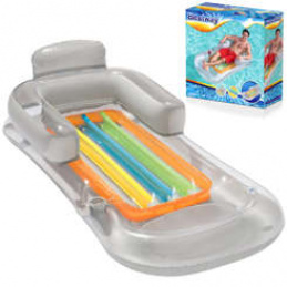 Bestway Napuhujući madrac s naslonom 161cm 43028