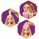 Disney Princess Zlatokosa sa svjetlećom kosom JHL46