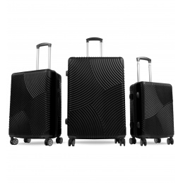 Aga Travel Set putnih kofera MR4654 Crna