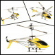 Syma RC helikopter SYMA S107H 2,4GHz RTF žuti