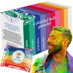 Holi obojeni prah - set 10x100g