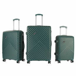 Aga Travel Set putnih kofera MR4677 Tamno zelena