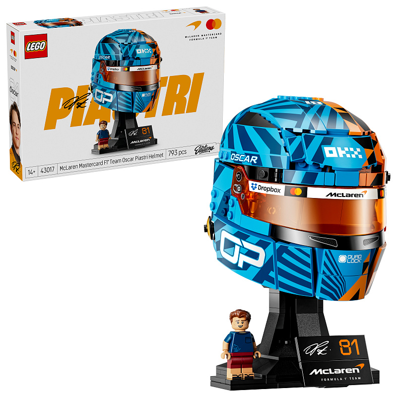 LEGO® Editions McLaren Mastercard F1® Team Oscar Piastri – kaciga 43017