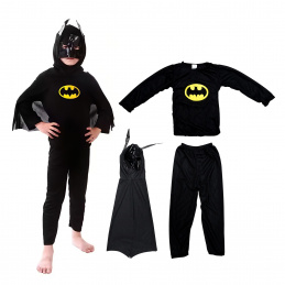 Aga4Kids Dječji kostim Batman S 100-110 cm