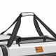 Tresko Transporter za pse i mačke 92x63x63 cm Svijetlosiva
