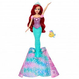 Disney Princess lutka Ariel s preobrazbom JLK19