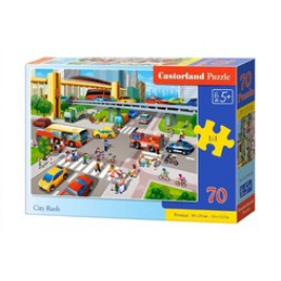 CASTORLAND Puzzle 70 komada - City Rush
