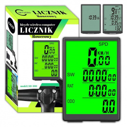 K455F BEŽIČNI CIKLOKOMPJUTER LCD PRO