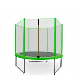 Aga SPORT PRO Trampolin 150 cm Svijetlo Zelena + zaštitna mreža