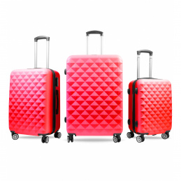 Aga Travel Set putnih kofera MR4655 Crvena