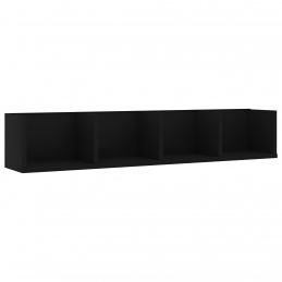 Linder Exclusiv Zidna polica 79x15x16 cm Crna