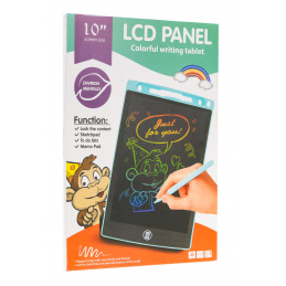 10' tablet za crtanje za djecu 3+ crveni + stylus + LCD zaslon + šareni crteži