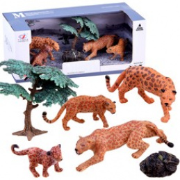 Set figurica životinja - Leopard 4 kom ZA2990C